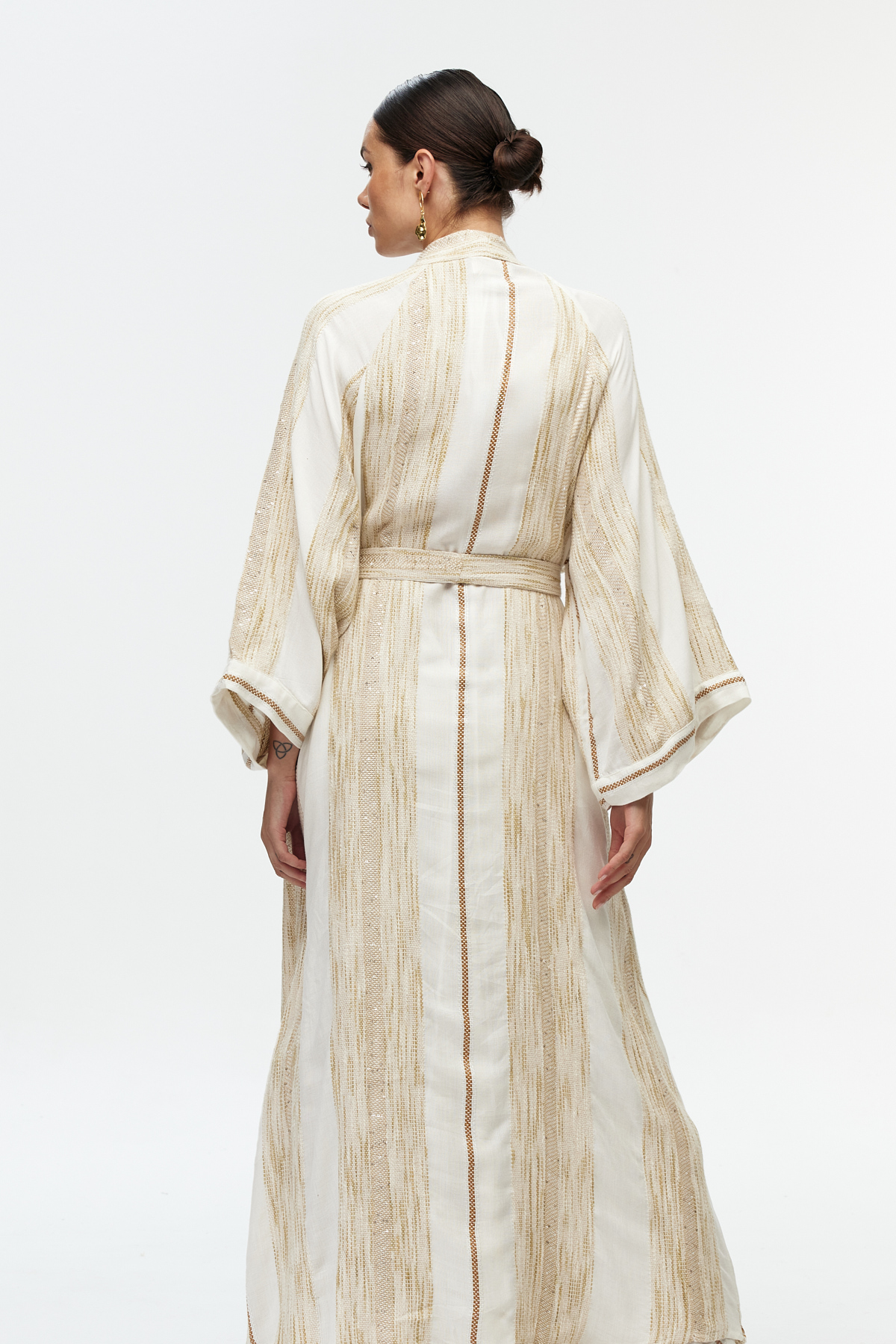 Kușaklı uzun kimono 5