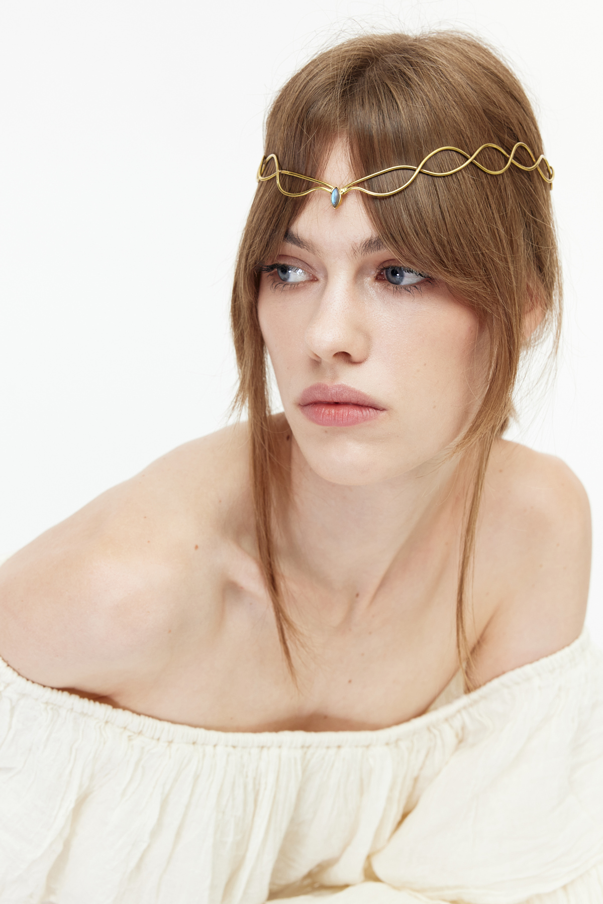 Labradorite Taşlı Taç 5
