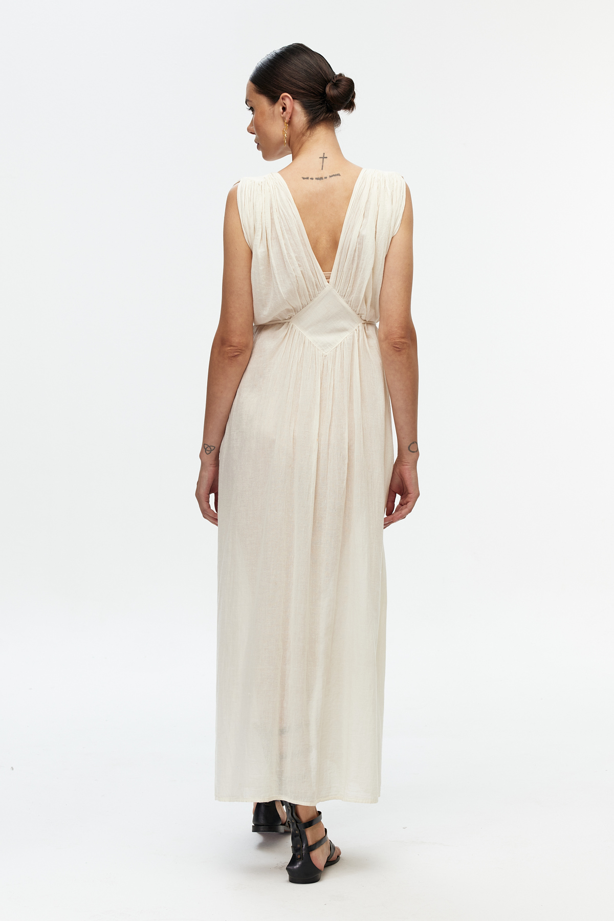 Luméa maxi cotton elbise 6