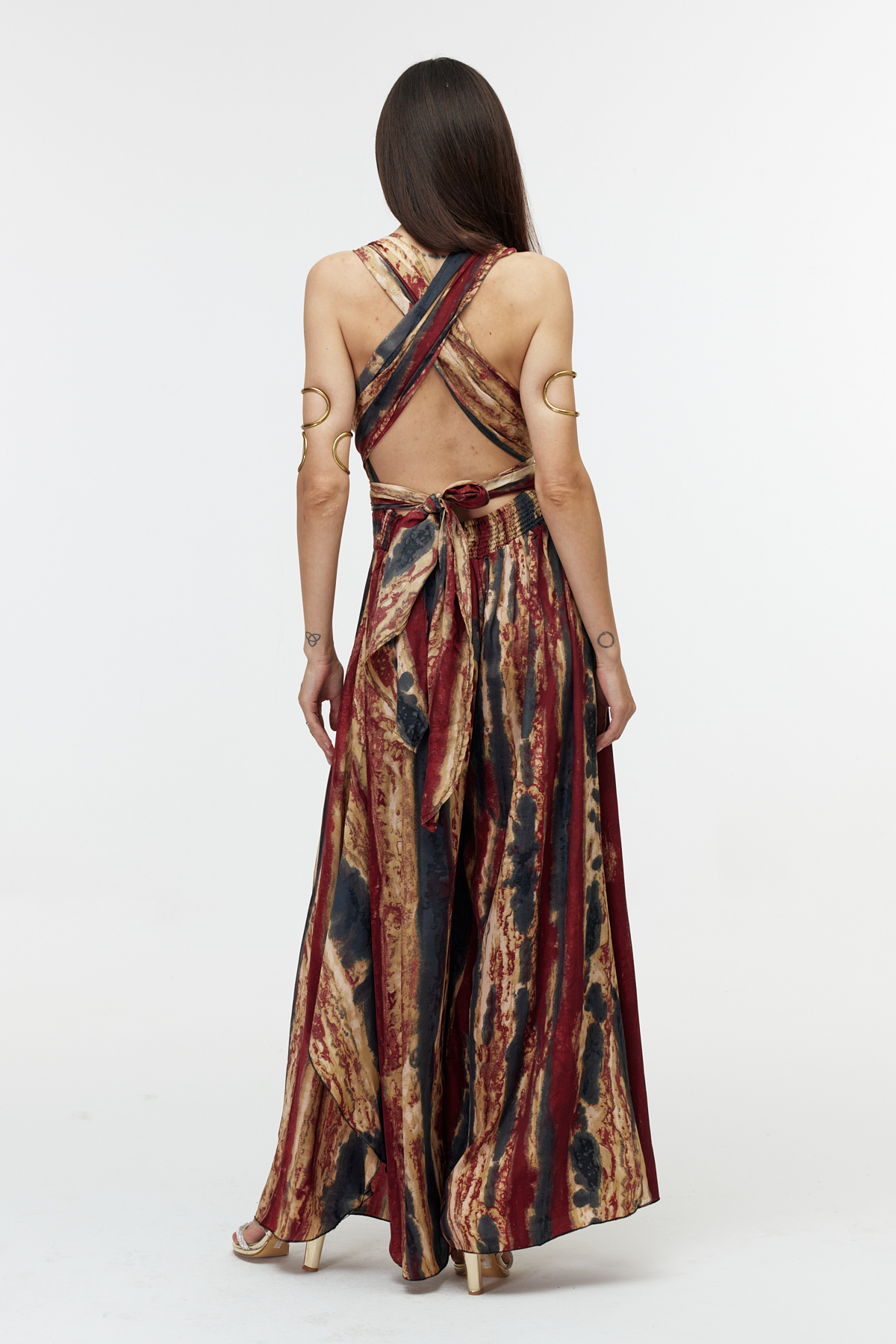 Kușaklı  maxi tulum 6